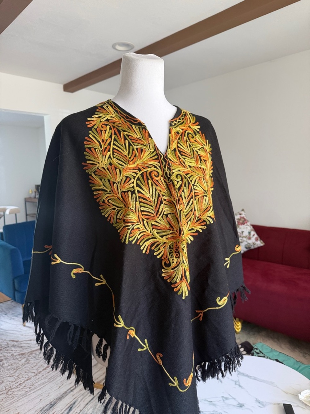 Traditional Boho cape
